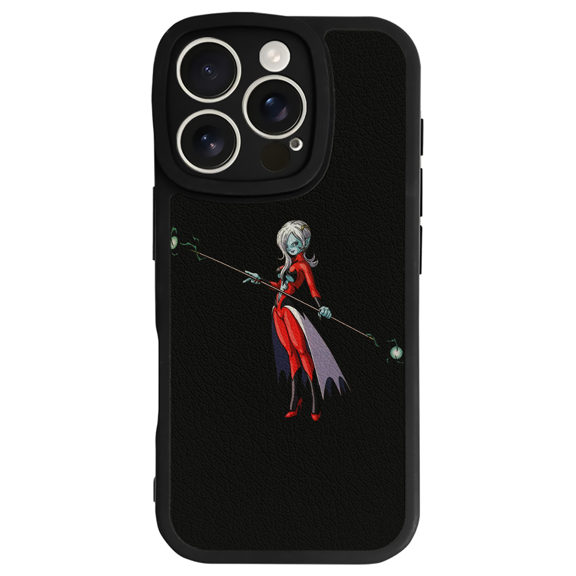 （画像用） ドラゴンボール DRAGON BALL 【iPhone 16シリーズ対応】シリコンスマホケース（レザー調） 材質：シリコン